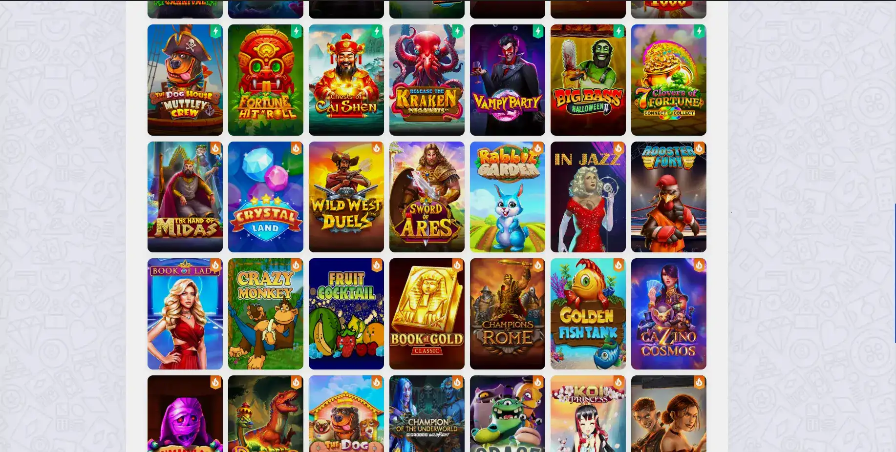 Мобильная версия Ton Play casino